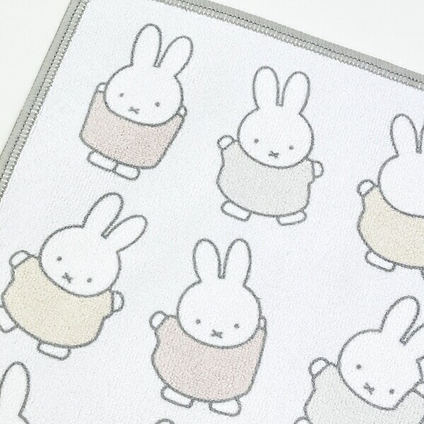 ミッフィー miffy いろいろミッフィー ミニタオル ハンカチ 日本製 西川