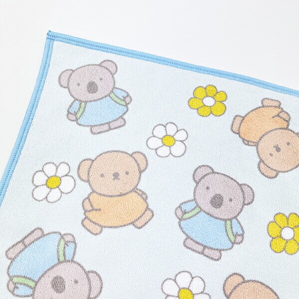 ミッフィー miffy ボリスとコオ ミニタオル ハンカチ 日本製 西川