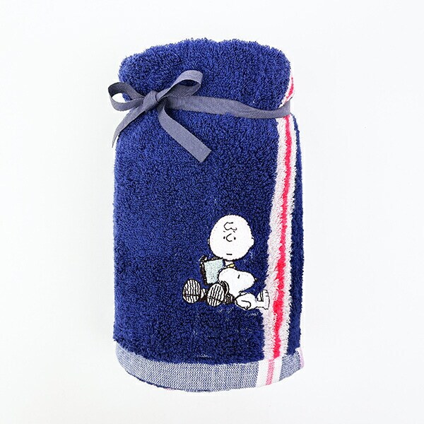 スヌーピー ピロータオル ラベンダー 寝具 SNOOPY 日本製