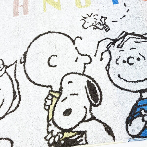 スヌーピー バスタオル カラーフレンズ 今治タオル ホワイト SNOOPY 西川