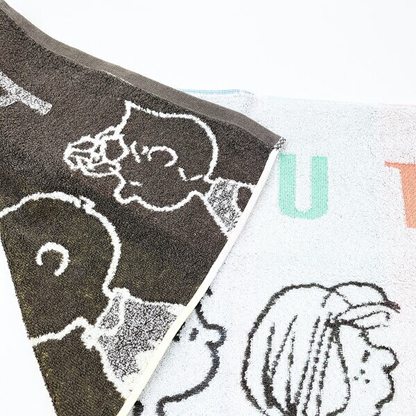 スヌーピー フェイスタオル カラーフレンズ 今治タオル ホワイト SNOOPY 西川