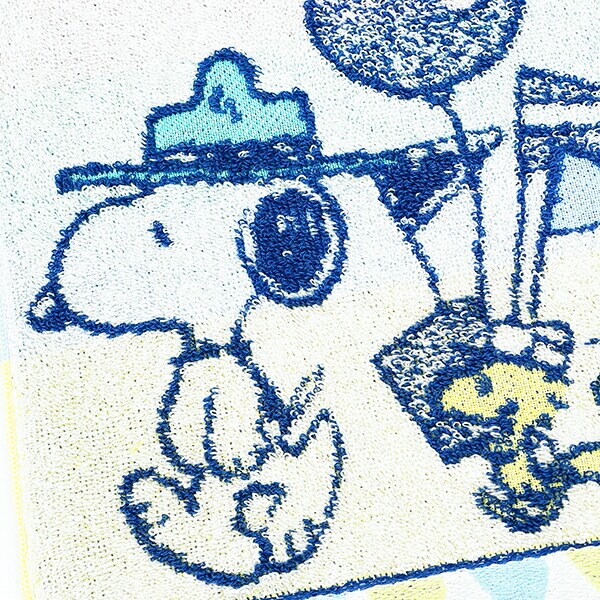 スヌーピー ミニタオル ビーグルスカウト クリーム SNOOPY 西川