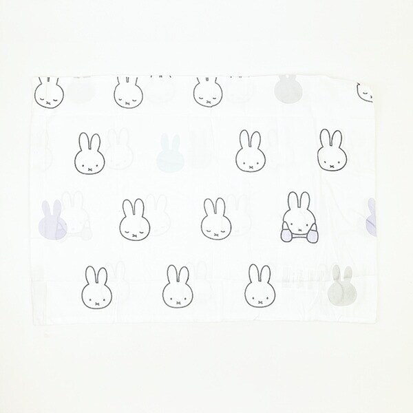 ミッフィー miffy ピローケース(中かぶせ式) 【65×45cm】 ブルー