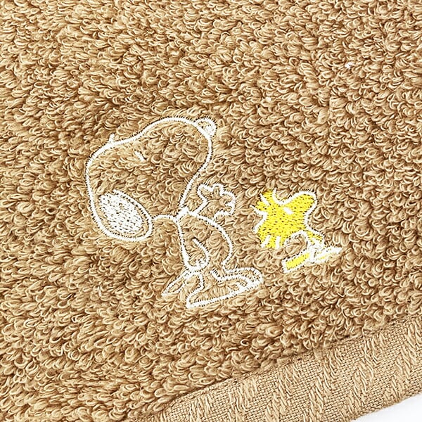 スヌーピー かるわた  ウッドストック フェイスタオル SNOOPY 今治タオル 西川