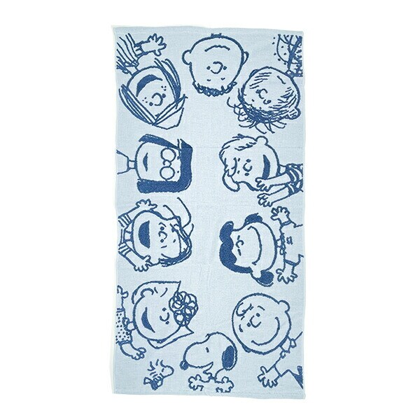 スヌーピー バスタオル ブルー 今治タオル 西川 日本製 SNOOPY