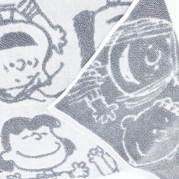 スヌーピー フェイスタオル ホワイト 今治タオル 西川 日本製 SNOOPY