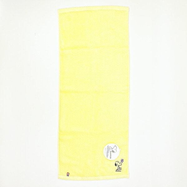 スヌーピー かるわた  Happiness フェイスタオル SNOOPY 今治タオル 西川