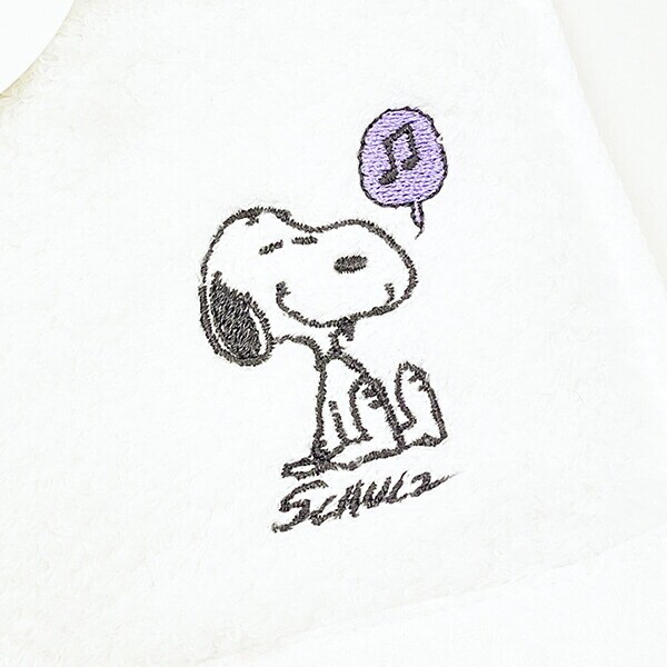 スヌーピー かるわた  Happiness フェイスタオル SNOOPY 今治タオル 西川