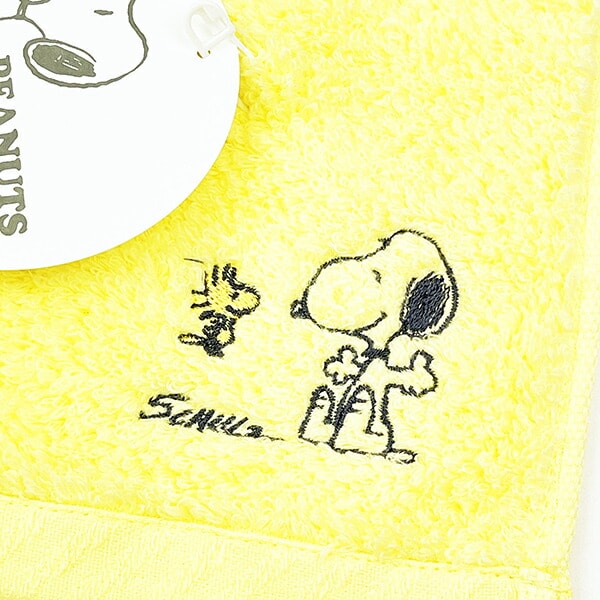 スヌーピー かるわた   Happiness ウォッシュタオル SNOOPY 今治タオル 西川