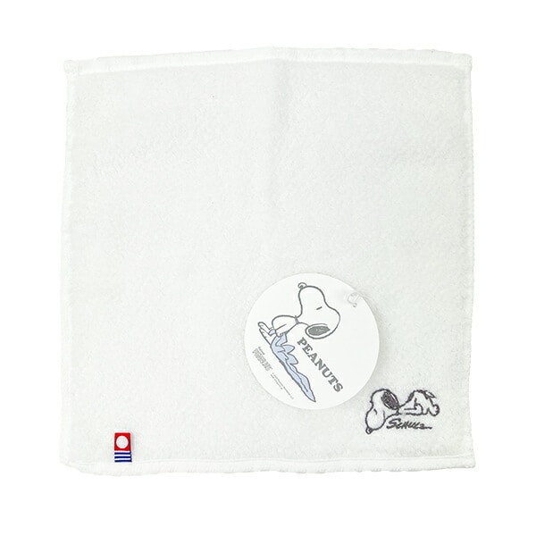 スヌーピー かるわた  Happiness ミニタイル SNOOPY 今治タオル 西川