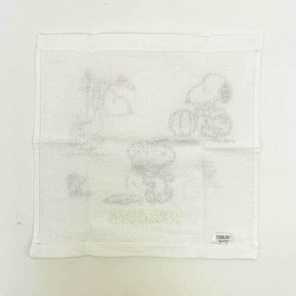 スヌーピー ふんわりガーゼタオル ミニタオル スポーツ ハンカチ 西川 SNOOPY