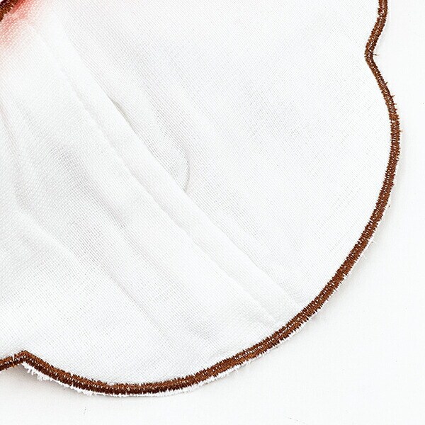 ミッフィー miffy ボリス ポケット付きダイカットタオル ハンカチ 西川