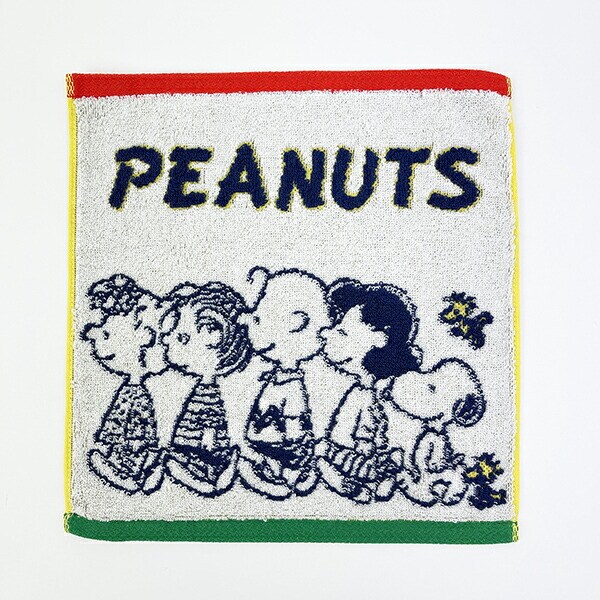 スヌーピー 今治 ミニタオル with friends 西川 日本製 SNOOPY