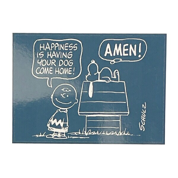 スヌーピー ハーフケット(ネイビー) 寝具 日本製 西川 SNOOPY