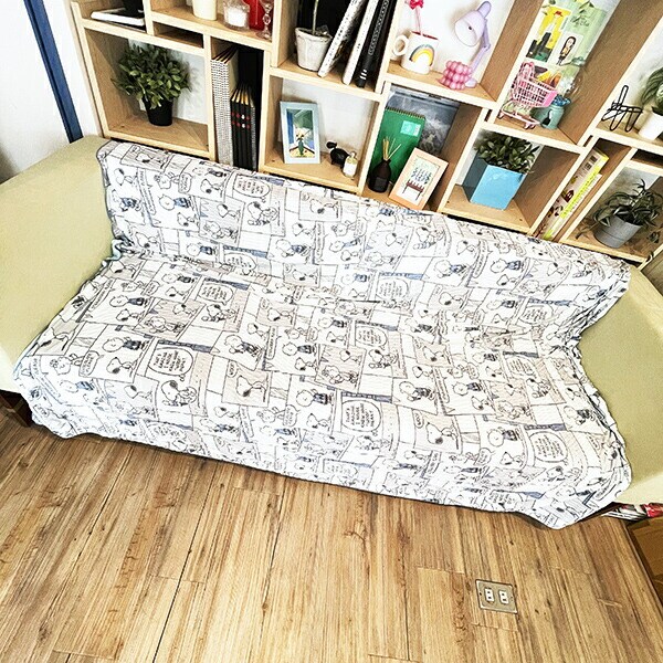 スヌーピー Ice Cream comics クールケット グレー ひんやり SNOOPY 寝具 西川