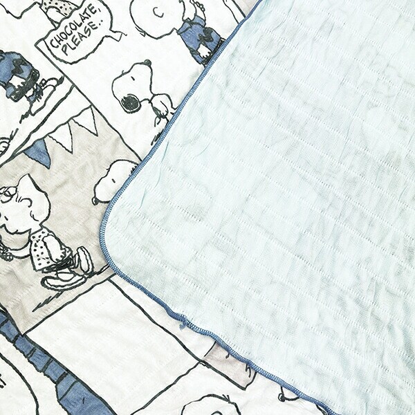 スヌーピー Ice Cream comics クールケット グレー ひんやり SNOOPY 寝具 西川