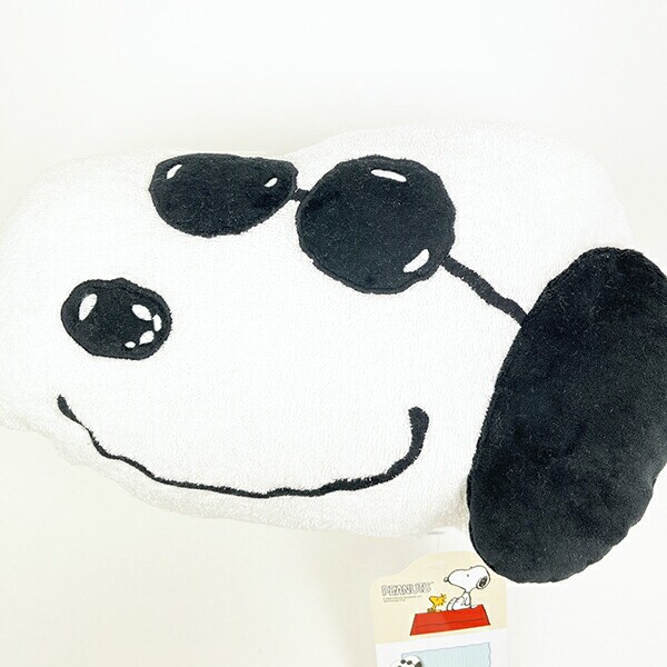 スヌーピー ジョー・クール クッションinブランケット イエロー 寝具 SNOOPY 西川