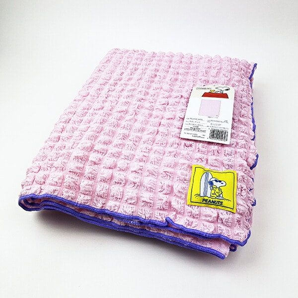 スヌーピー サマーケット(ピンク) 寝具 西川のタオルケット SNOOPY