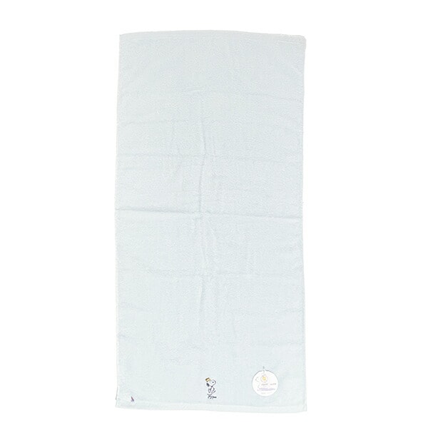 スヌーピー PEANUTS 75th かるわた バスタオル グリーン 今治 日本製 西川 SNOOPY