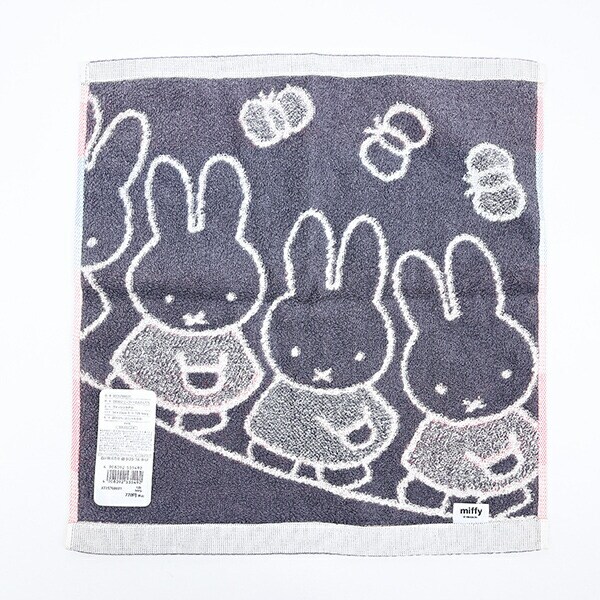ミッフィーとおともだち miffy ウォッシュタオル アイボリー 日本製 西川