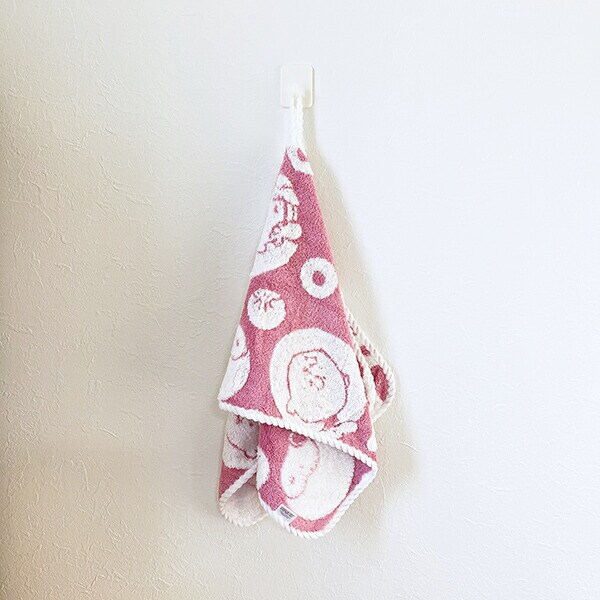 スヌーピー フワリー クイックドライタオル ピンク フェイスタオル SNOOPY