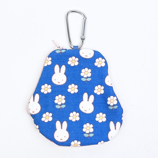 ミッフィー miffy タオルポーチ フェイス ピンク