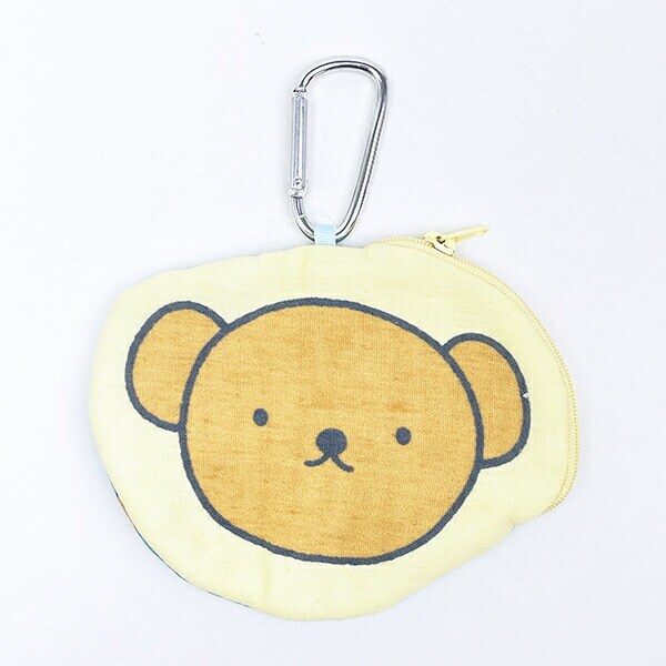 ミッフィー miffy ボリス タオルポーチ クリーム