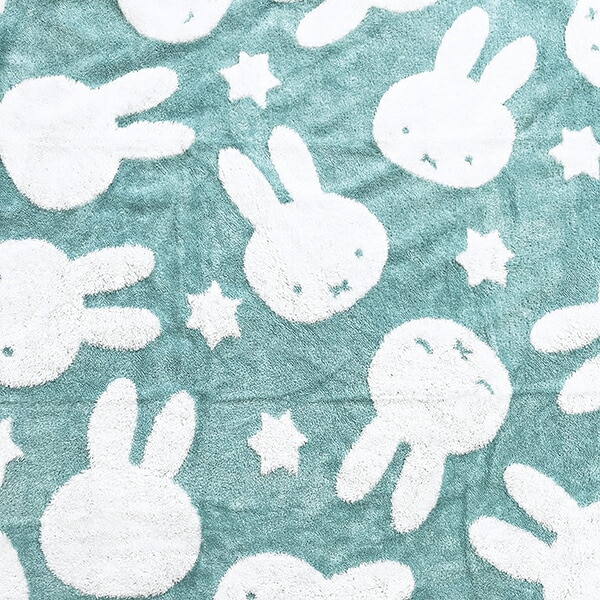 ミッフィー miffy スター バスタオル ブルー