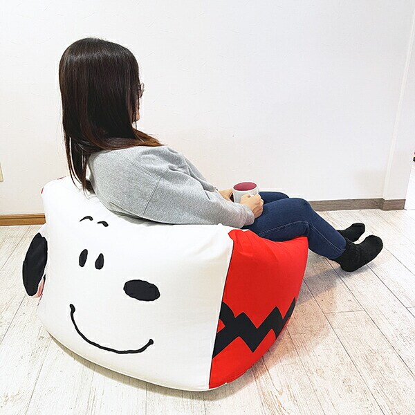 スヌーピー ビーズクッション(L) インテリア SNOOPY