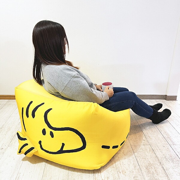スヌーピー ウッドストック ビーズクッション(L) インテリア SNOOPY