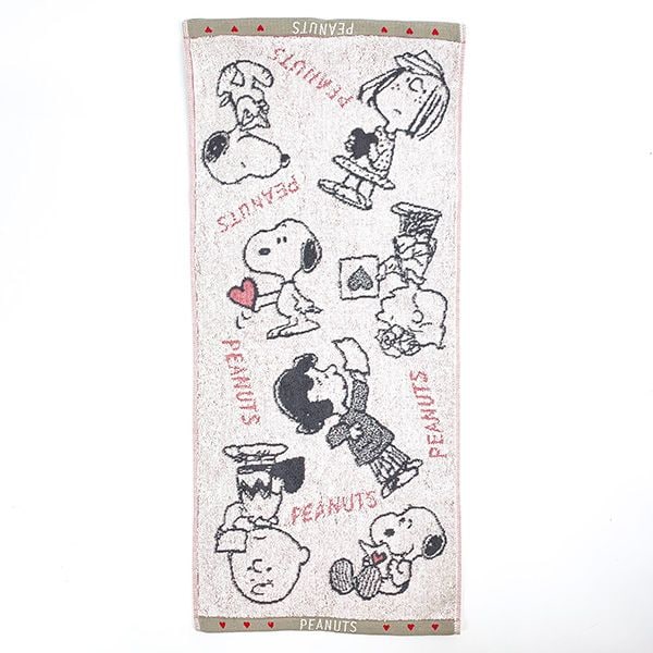 dショッピング |スヌーピー フェイスタオル アイボリー タオル 洗面所