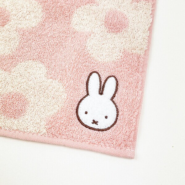 ミッフィー miffy ハンカチ (ピンク) シックフラワー
