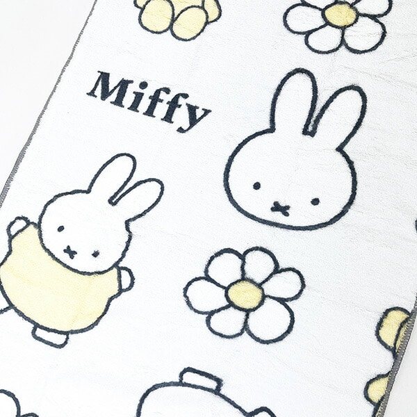 ミッフィー miffy ギンガムシリーズ クイックドライ フェイスタオル