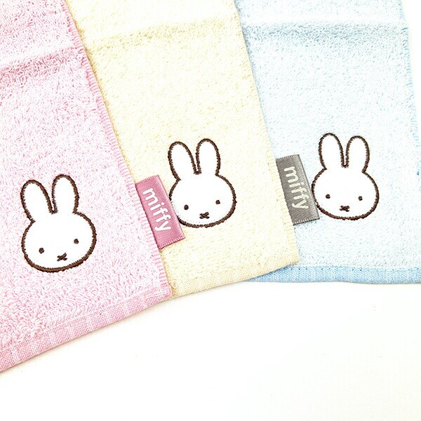 ミッフィー miffy ハンカチ (ベージュ) チェックシリーズ