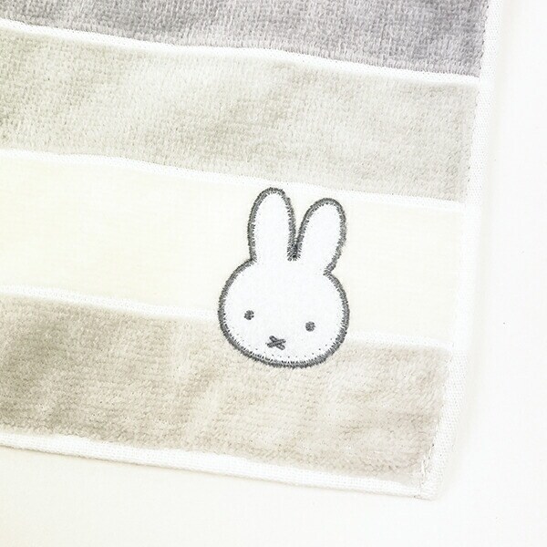 ミッフィー miffy ハンカチ (セサミ) パステルボーダー