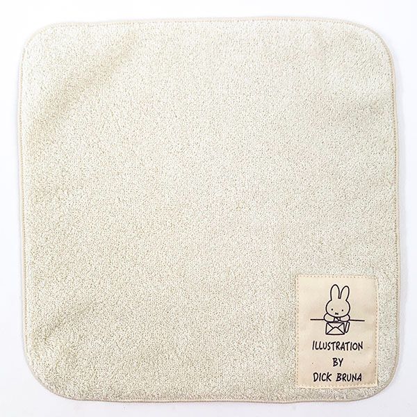 ミッフィー タオルハンカチ アイボリー ミッフィー ハンカチ タオル 学校 オフィス