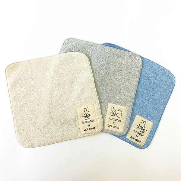 ミッフィー タオルハンカチ アイボリー ミッフィー ハンカチ タオル 学校 オフィス