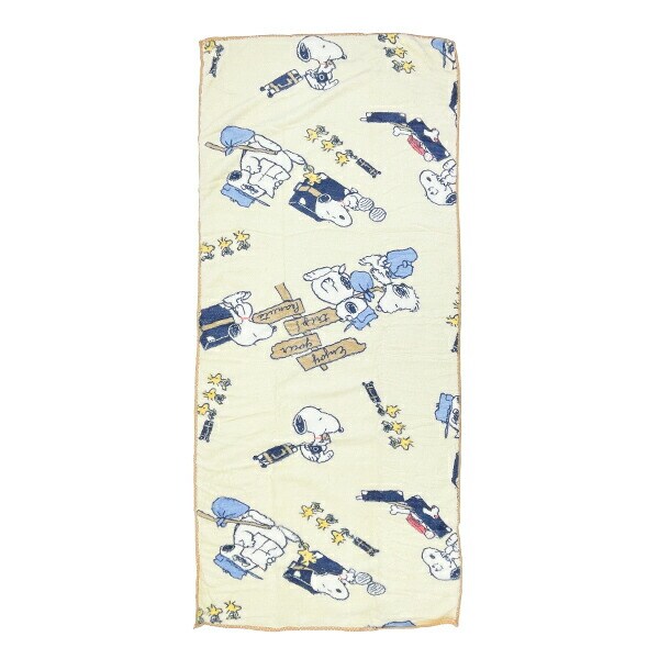 スヌーピー チラシ クイックドライビッグフェイスタオル SNOOPY