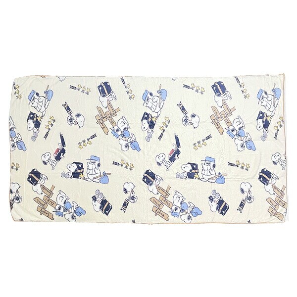 スヌーピー enjoy your trip クイックドライバスタオル (チラシ) SNOOPY