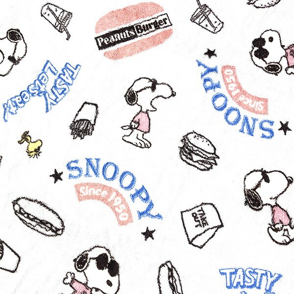 スヌーピー クイックドライバスタオル バーガー  タオル SNOOPY