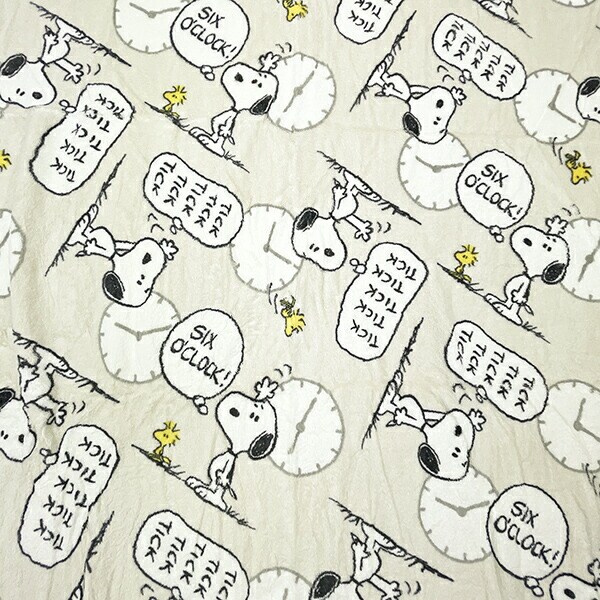 SNOOPY スヌーピー クイックドライ バスタオル クロックスヌーピー 速乾 タオル