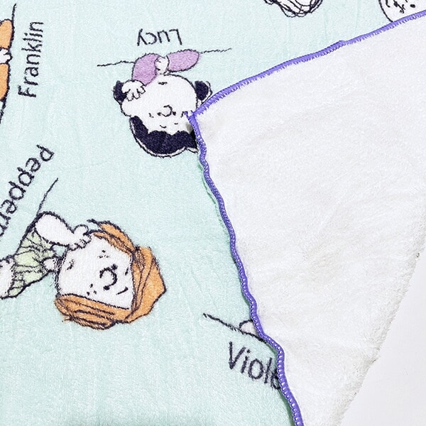 スヌーピー ミントオールフレンズ クイックドライビッグフェイスタオル (グリーン) SNOOPY