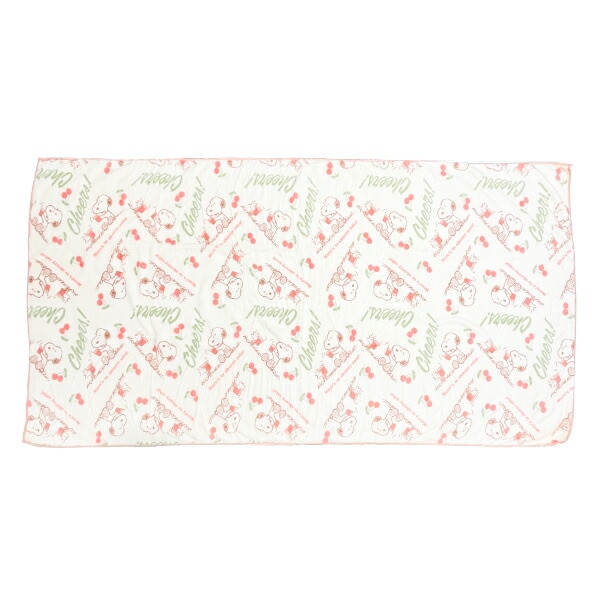 スヌーピー チェリーコーラ クイックドライバスタオル SNOOPY