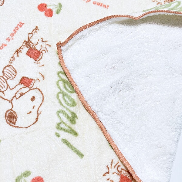 スヌーピー チェリーコーラ クイックドライバスタオル SNOOPY