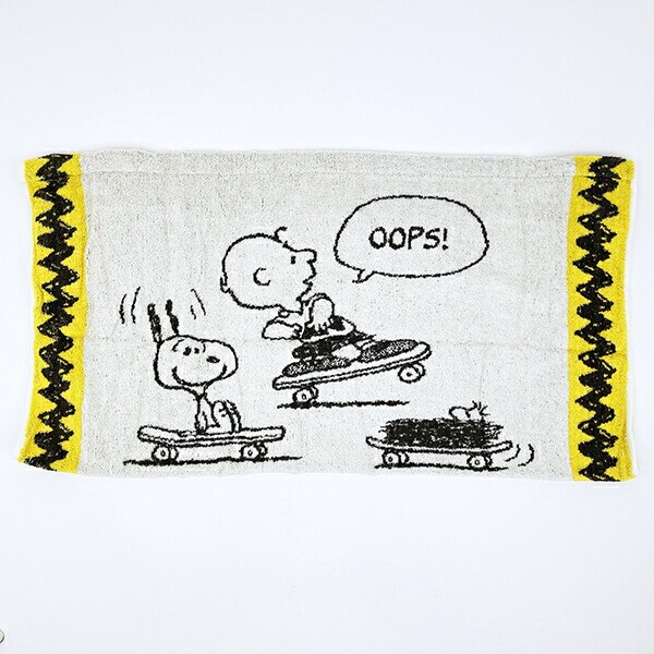 スヌーピー スケボー のびのびピローケース 枕カバー SNOOPY