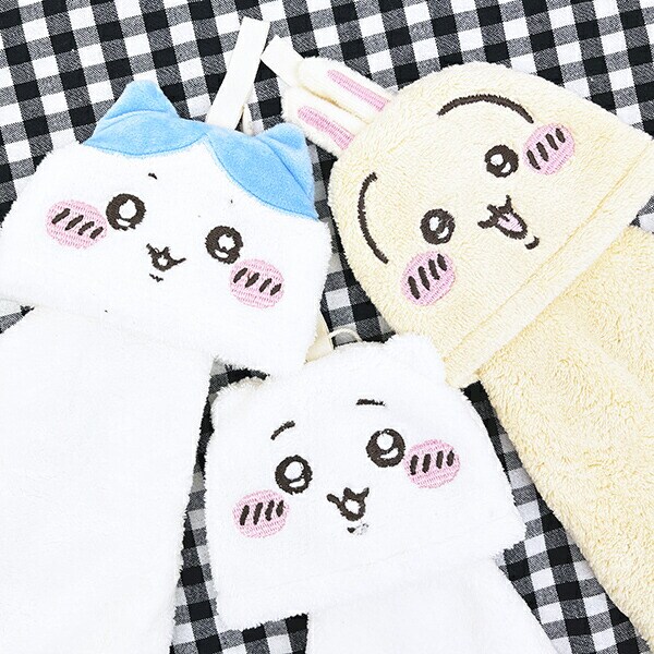 ちいかわ ハチワレ マイクロループタオル キッズ