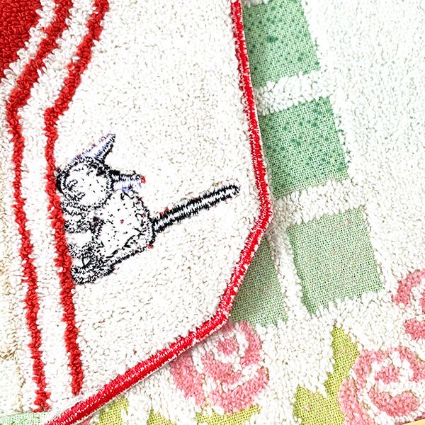 スタジオジブリ 魔女の宅急便 花壇の散歩 ウォッシュタオル ジジ タオル スポーツ お風呂 サマー