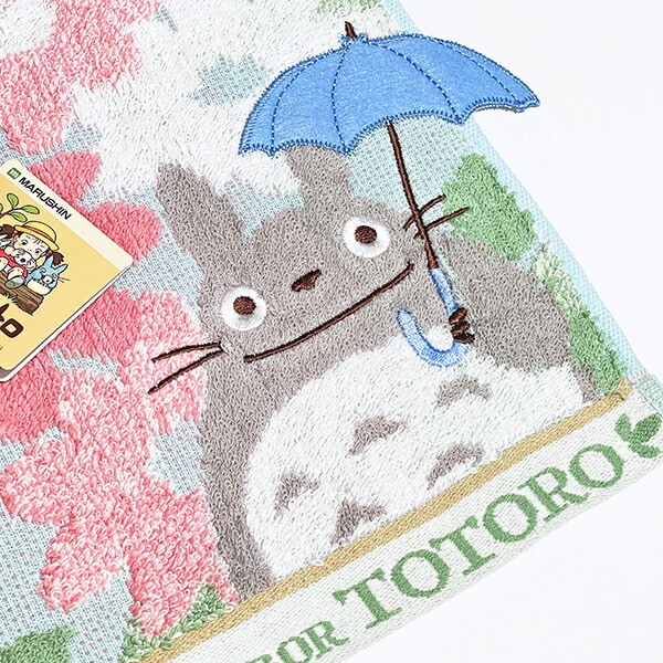 となりのトトロ 花景色 フェイスタオル Ghibli