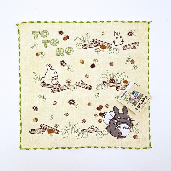 スタジオジブリ となりのトトロ  小道 タオルハンカチ