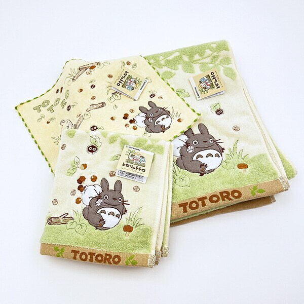 スタジオジブリ となりのトトロ  小道 タオルハンカチ